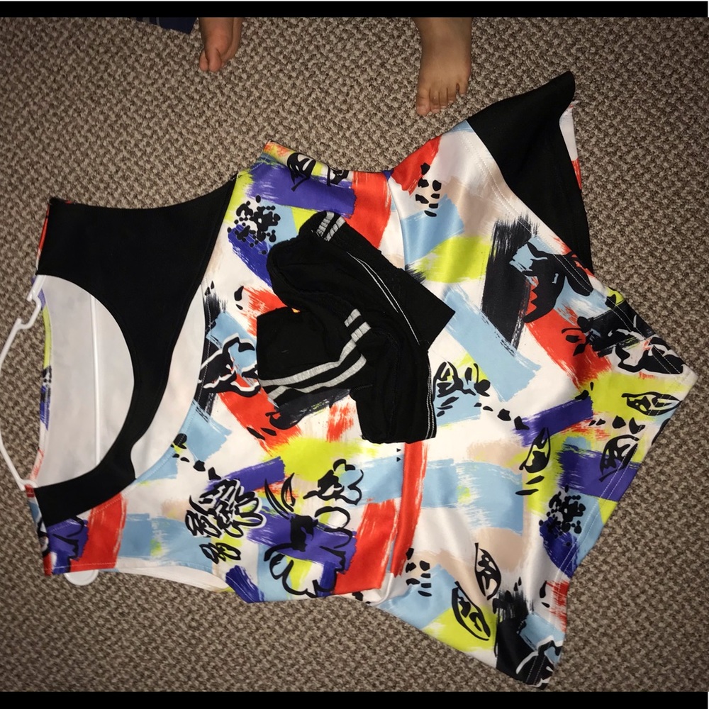 Artsy peplum top